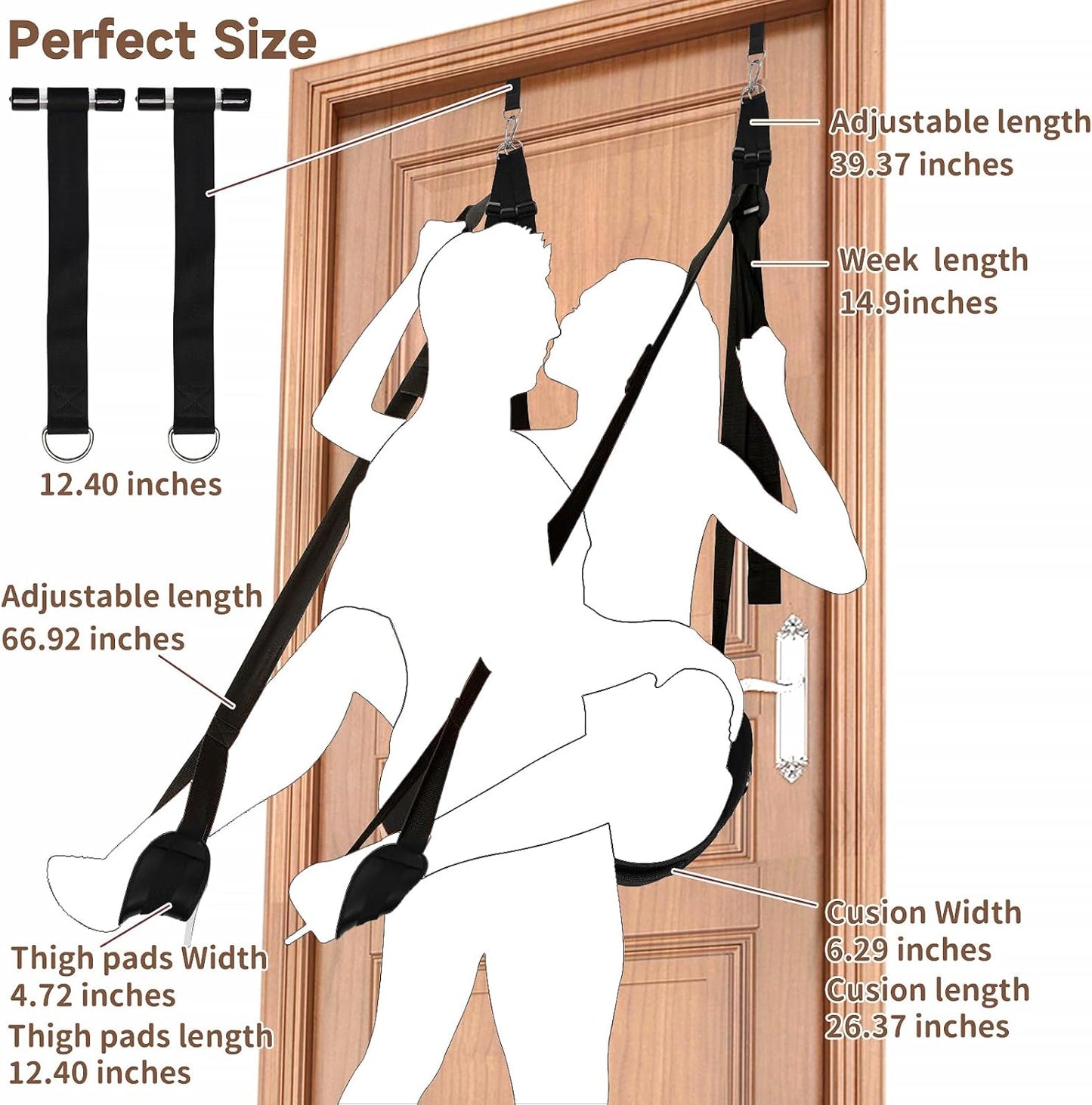 WallTamer Soft Door Sex Swing - Vixen | Nova Network
