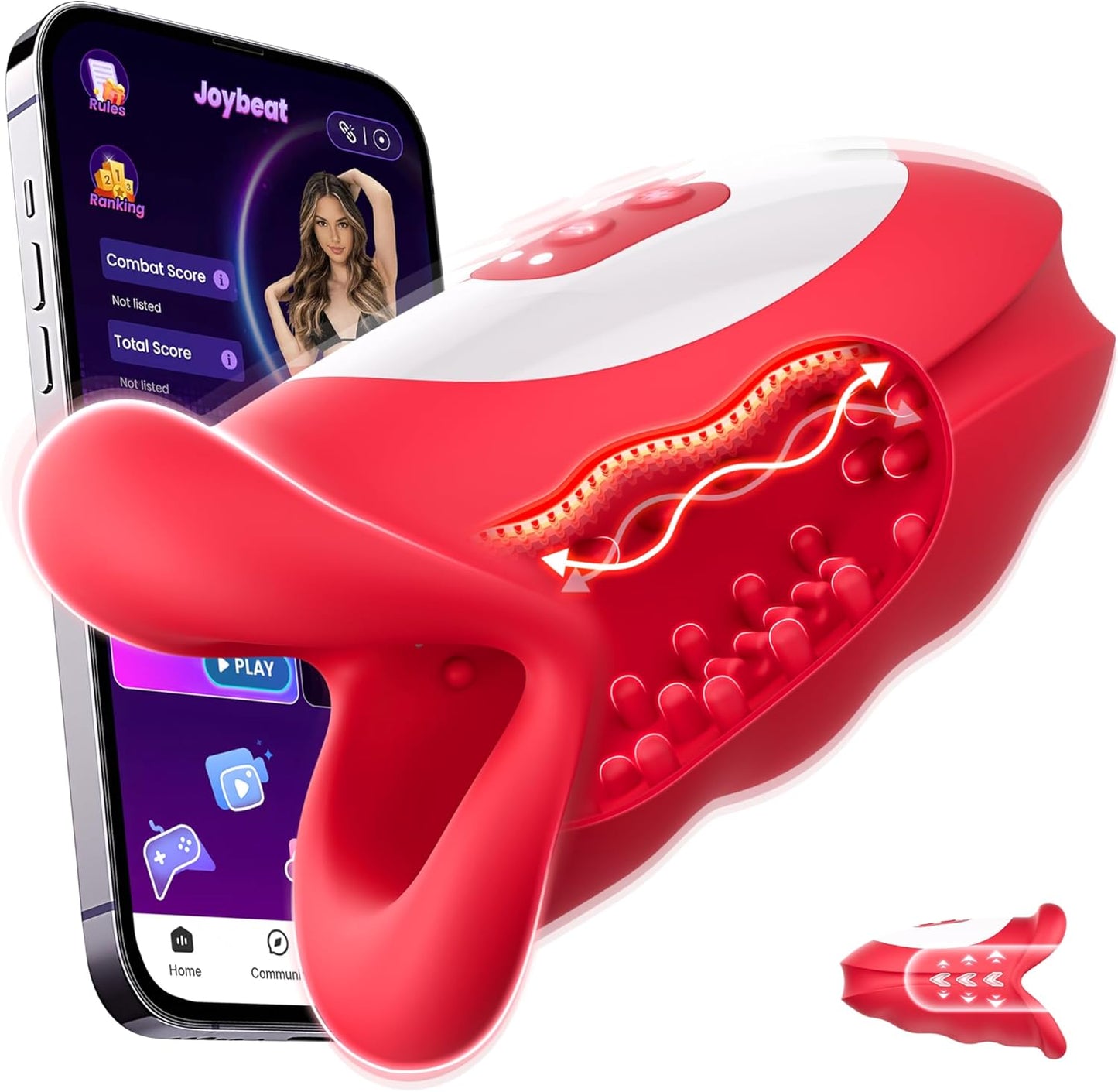 WaveGrip Oral Wave - Motion Vibrator for Men - Vixen | Nova Network