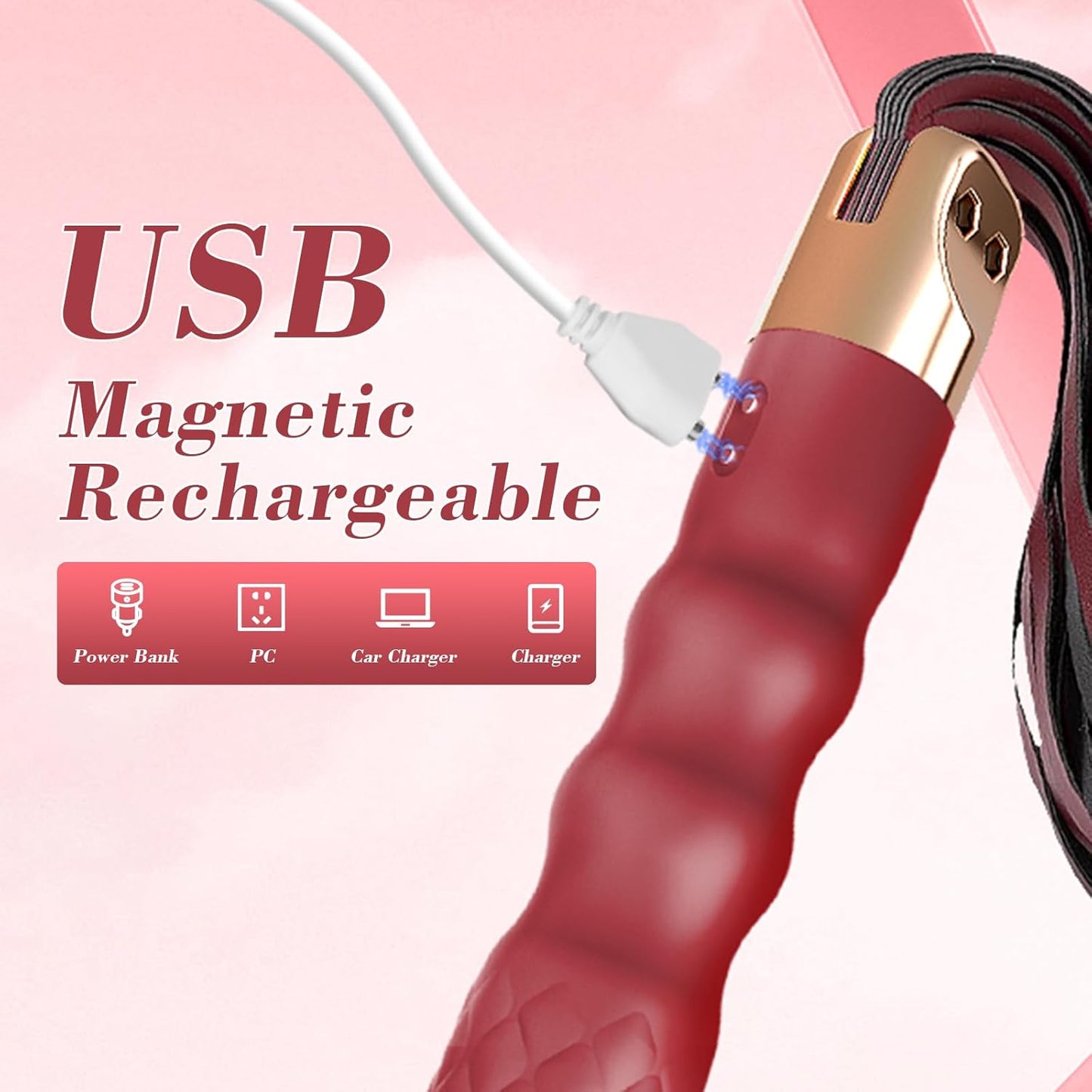 WhipVibe 2 - in - 1 G - Spot & BDSM Whip - Vixen | Nova Network