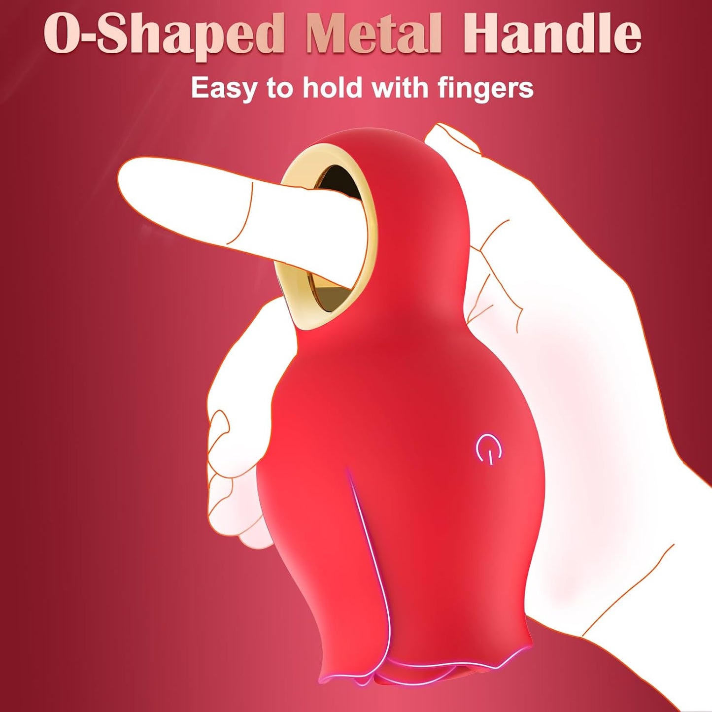 WhirlRose Clit & Nipple Suction Stimulator - Vixen | Nova Network