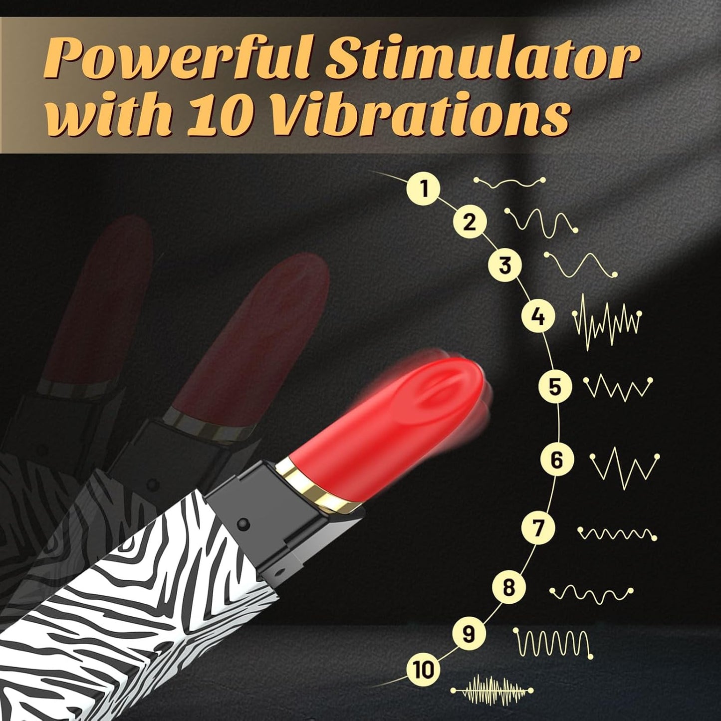 WhisperDot 3 - Head Lipstick Bullet Vibrator - Vixen | Nova Network