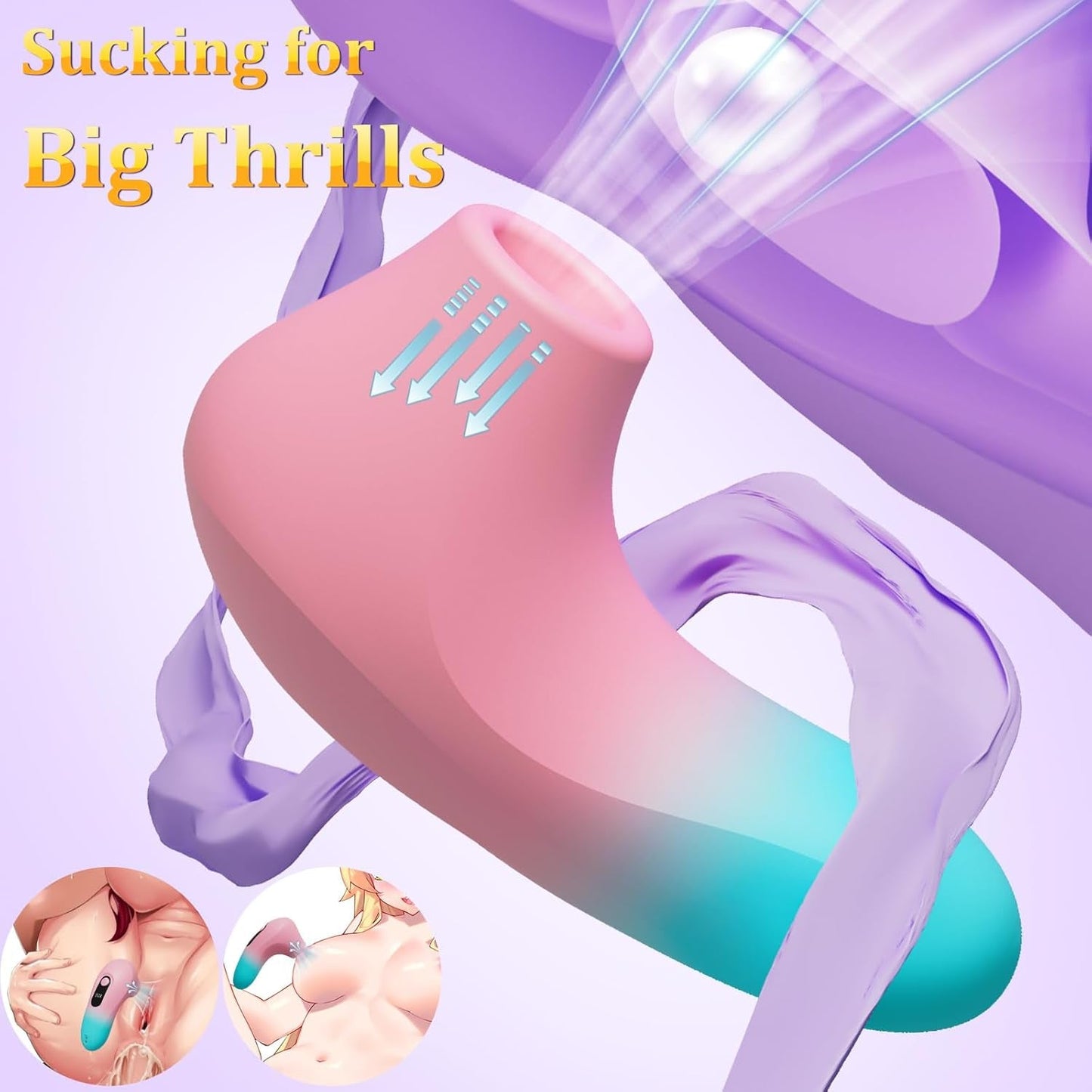 WhisperKiss Smart Sucking Vibrator - Vixen | Nova Network
