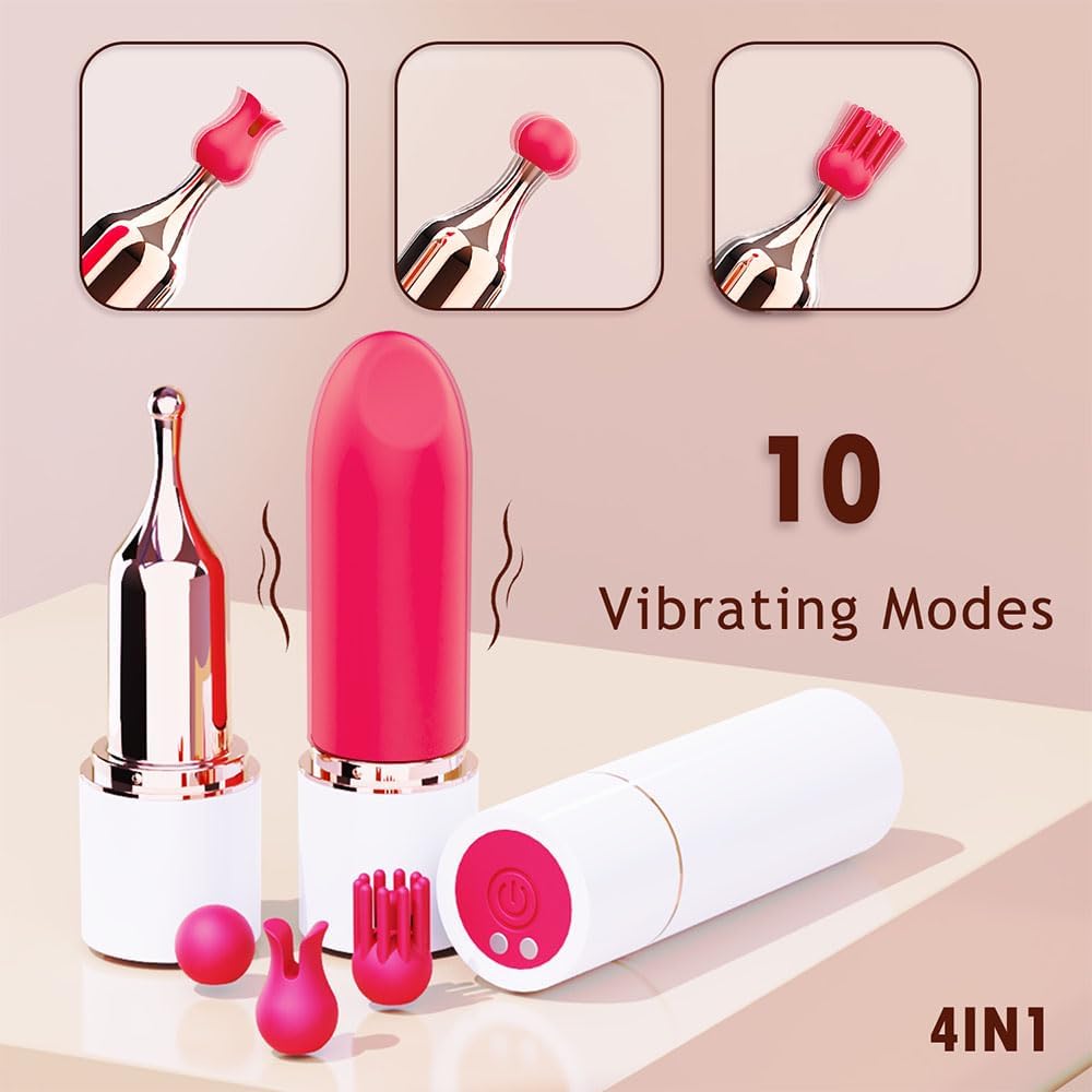 WhisperLuxe 4 - Head Lipstick Vibrator - Vixen | Nova Network