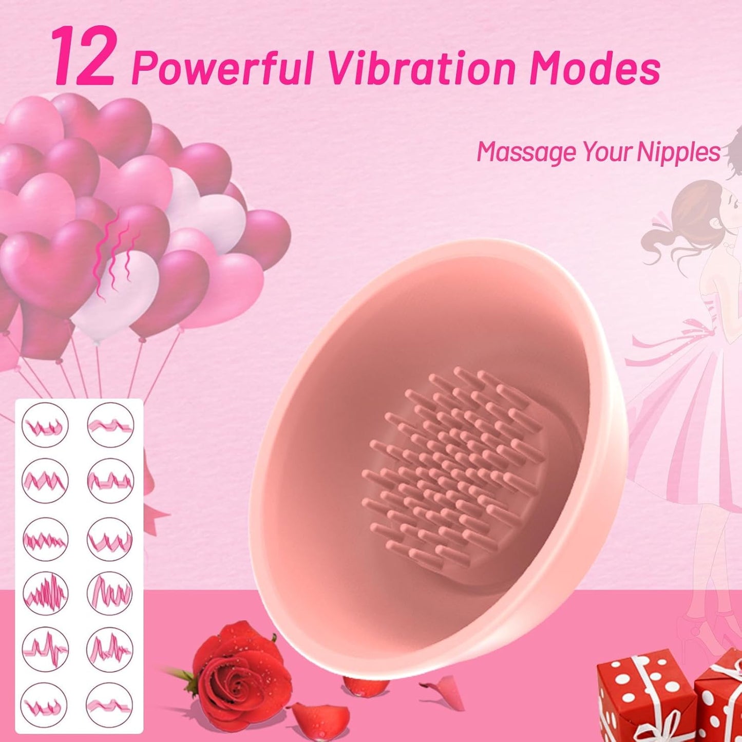 WhisperNip Pulse Vibrator Teasers - Vixen | Nova Network