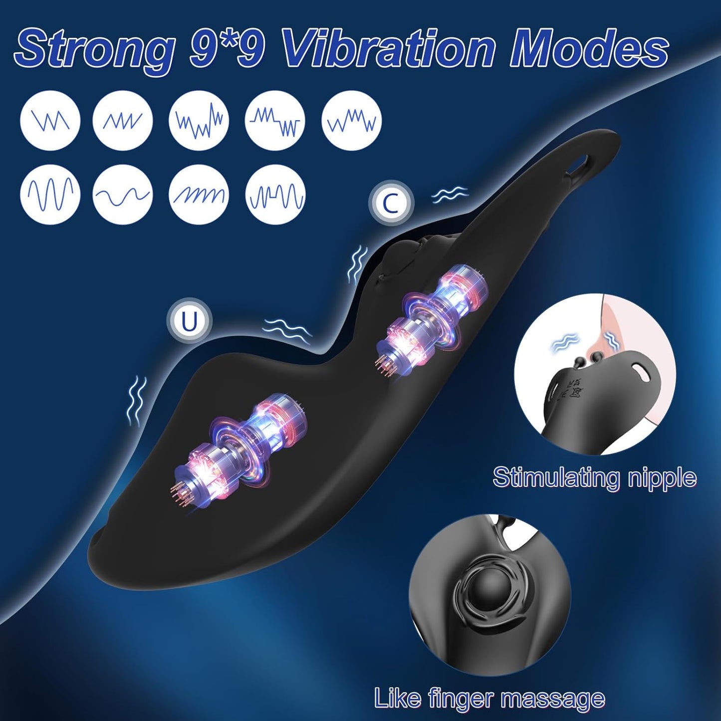 WhisperWing Discreet Butterfly Panty Vibrator for Couples - Vixen | Nova Network