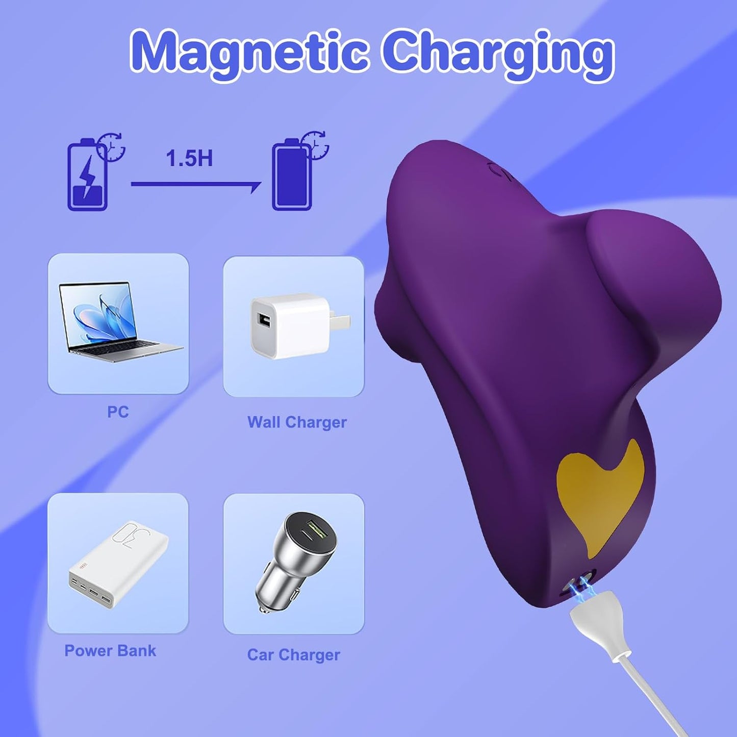 WingVibe Finger - Controlled Clitoral Vibrator - Vixen | Nova Network