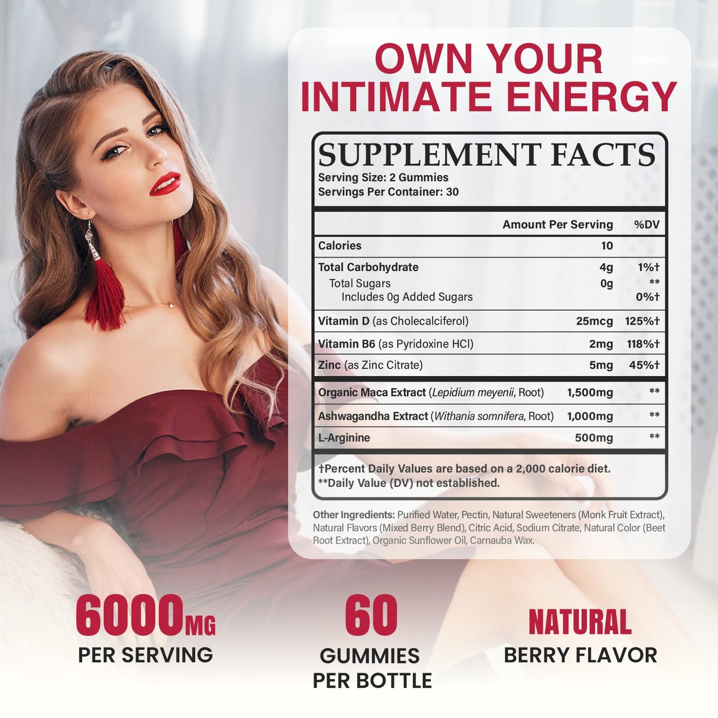 Women’s Maca Libido Boost Gummies - Vixen | Nova Network