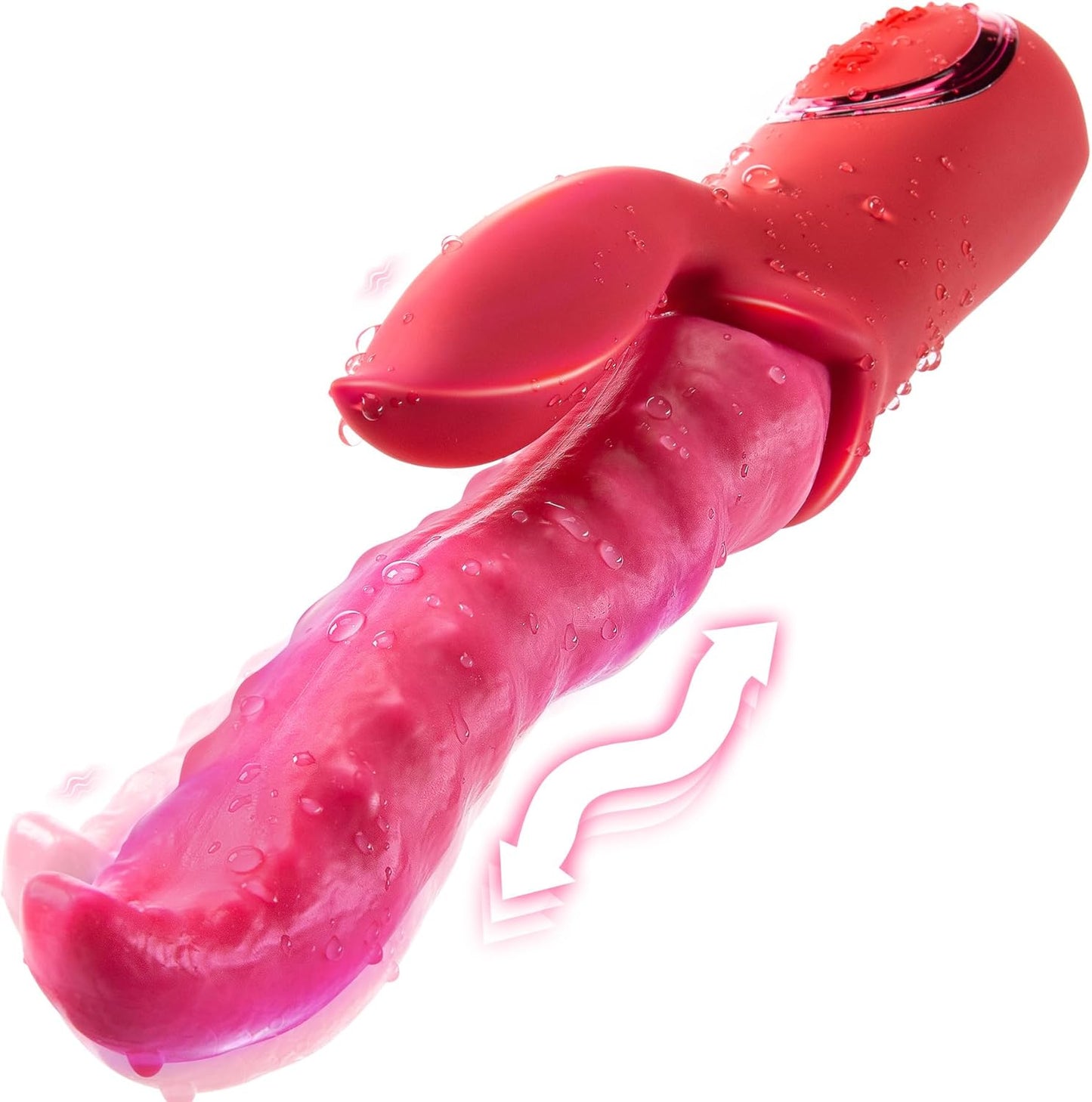 WriggleMate Tongue Vibrator with Dual Motors - Vixen | Nova Network