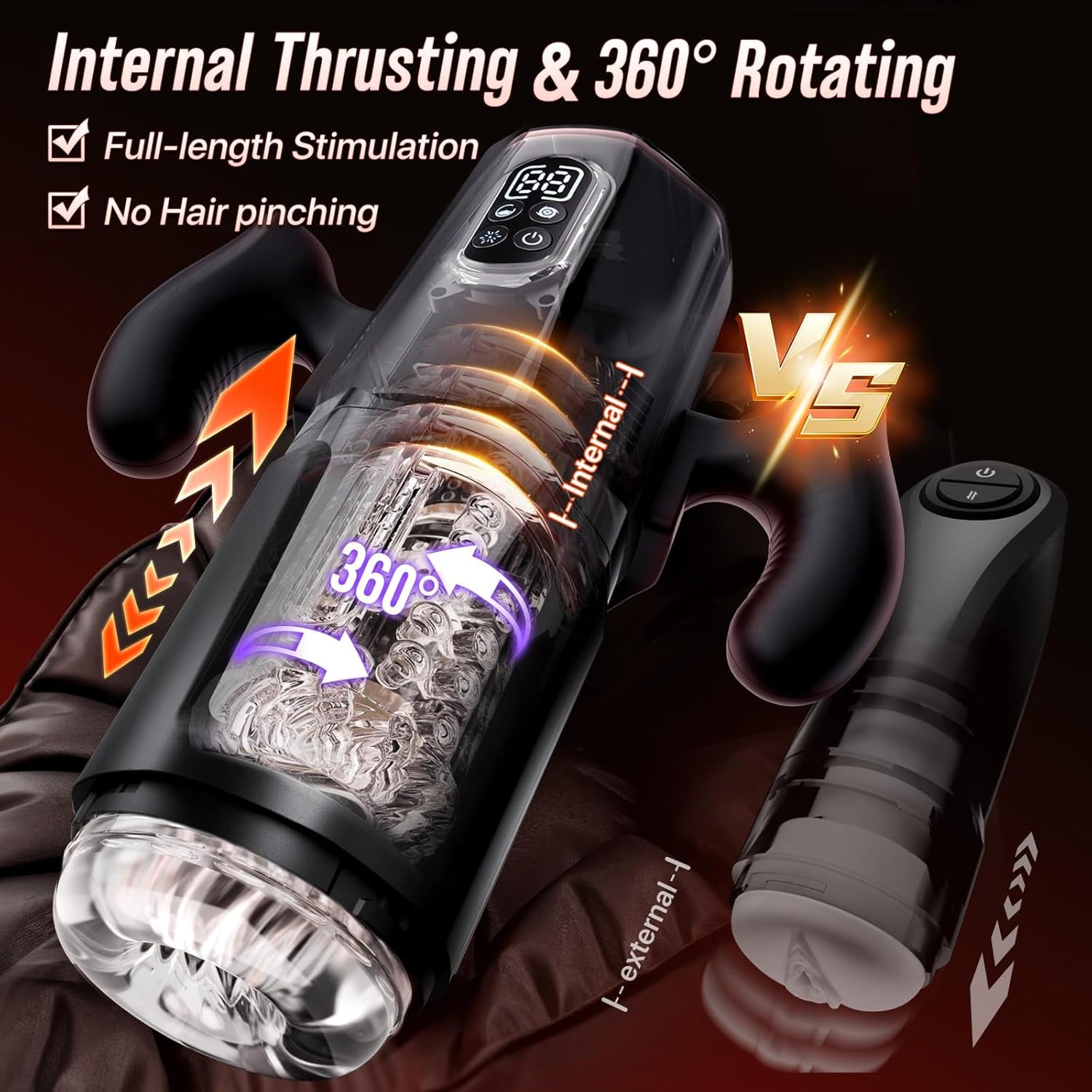 AutoPilot AI Male Stroker Machine 7+7 Modes