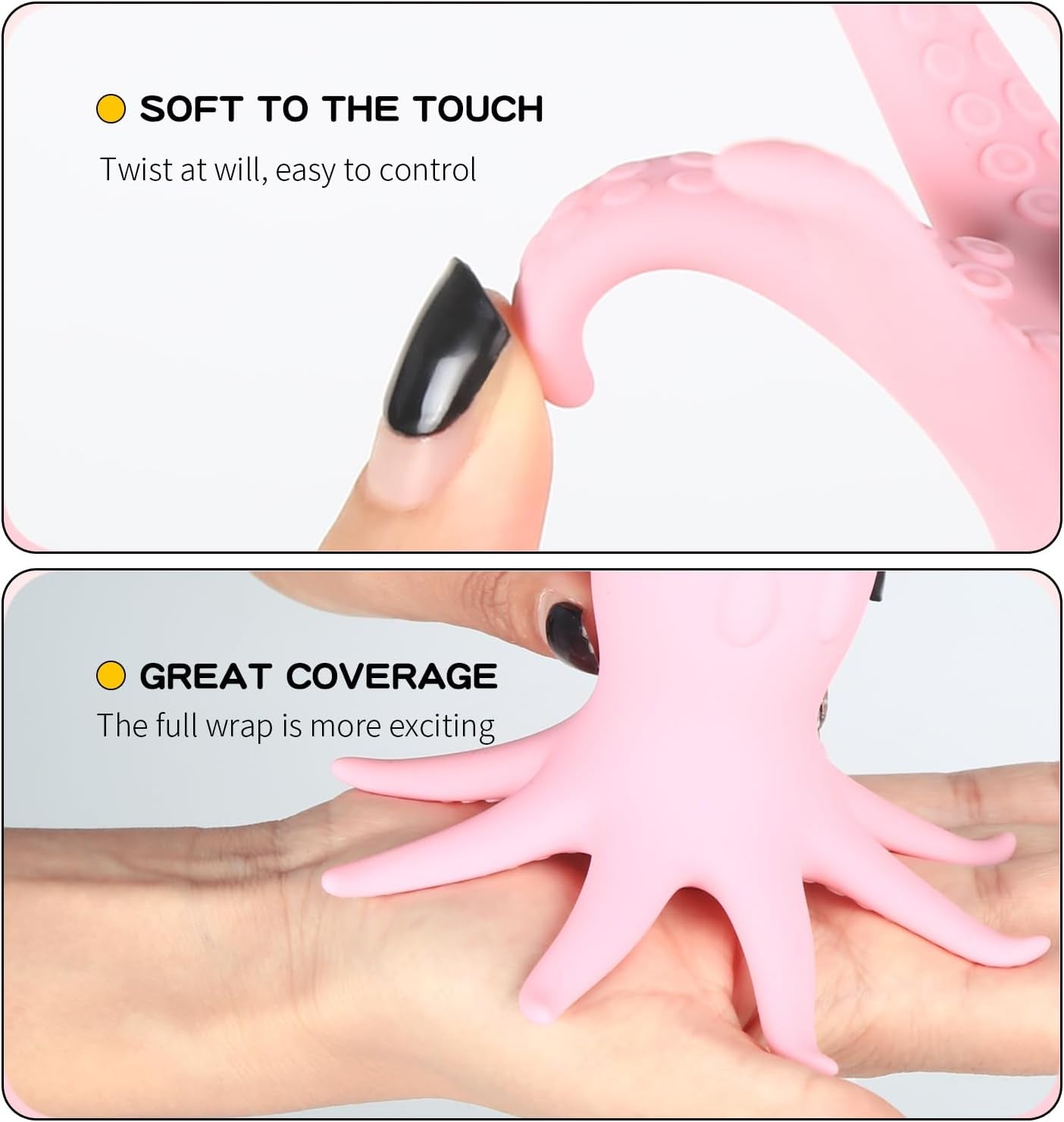 OctoTease Multi-Zone Octopus Nipple Vibrator