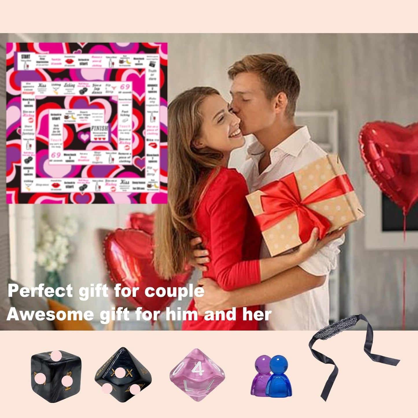 Intimate Couples Date Night Sexy Board Game
