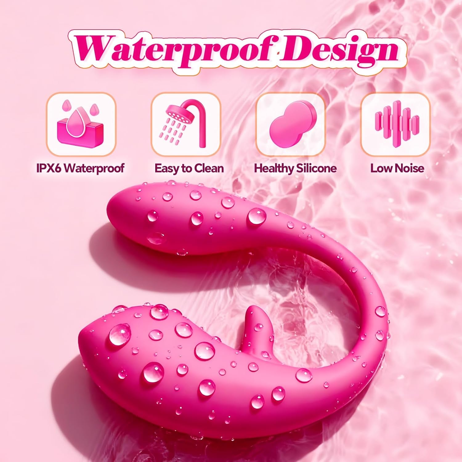 FlickWhisper App-Control Tapping Wearable Egg Vibrator