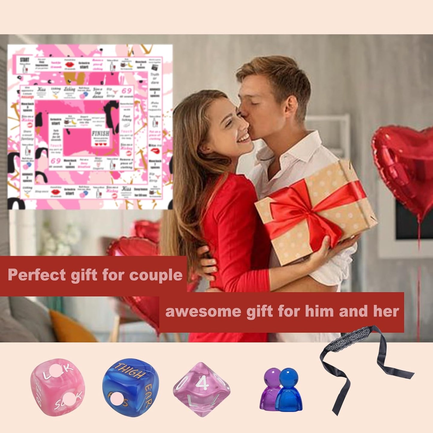 Sexy Couples Board Dare Game 