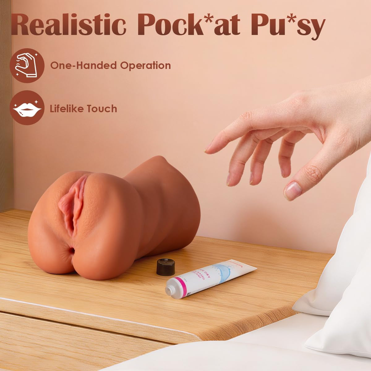 TightCove 3-in-1 Male Stroker Pocket Pussy