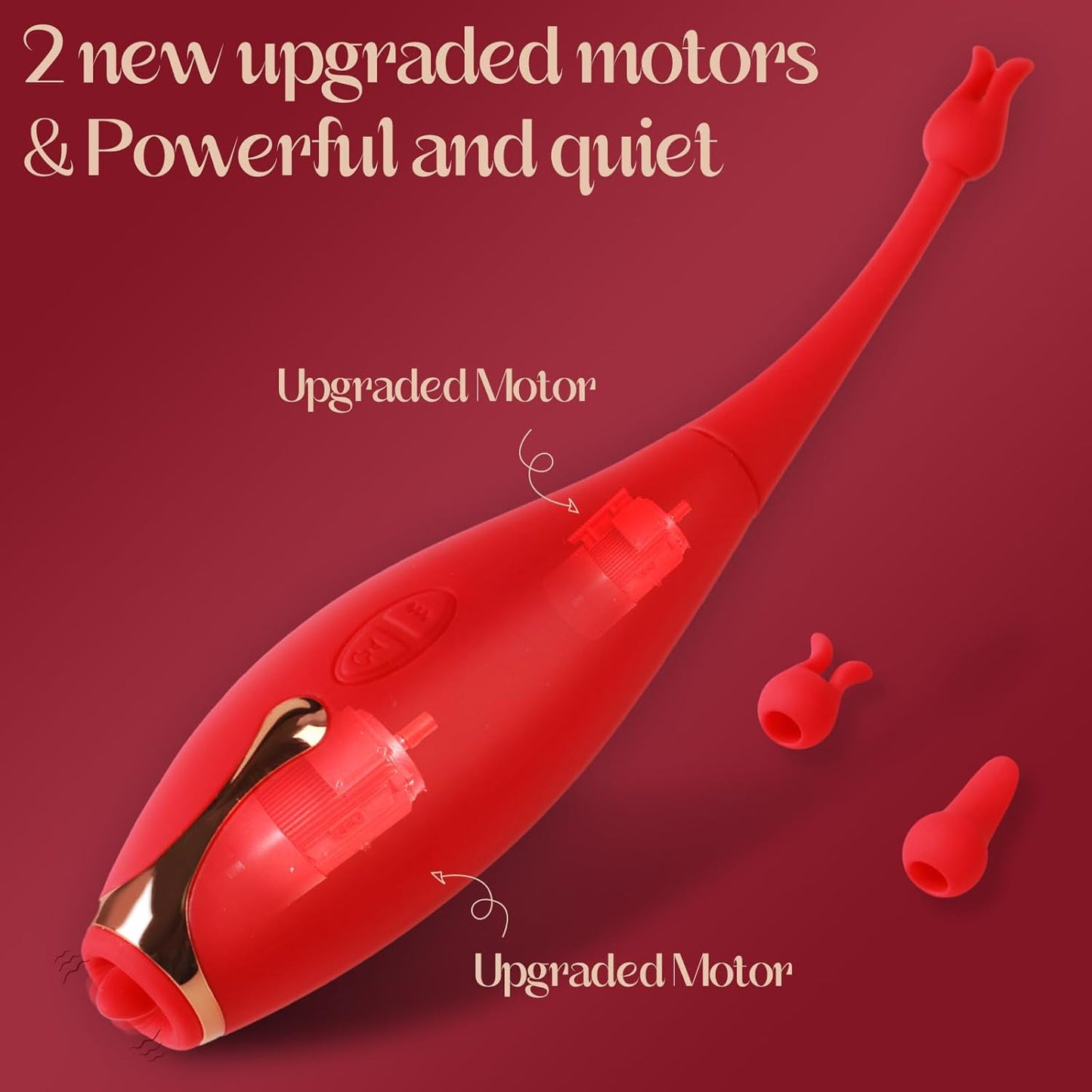 TwinTouch High-Frequency Precision Clitoral Vibrator – G-Spot & Nipple