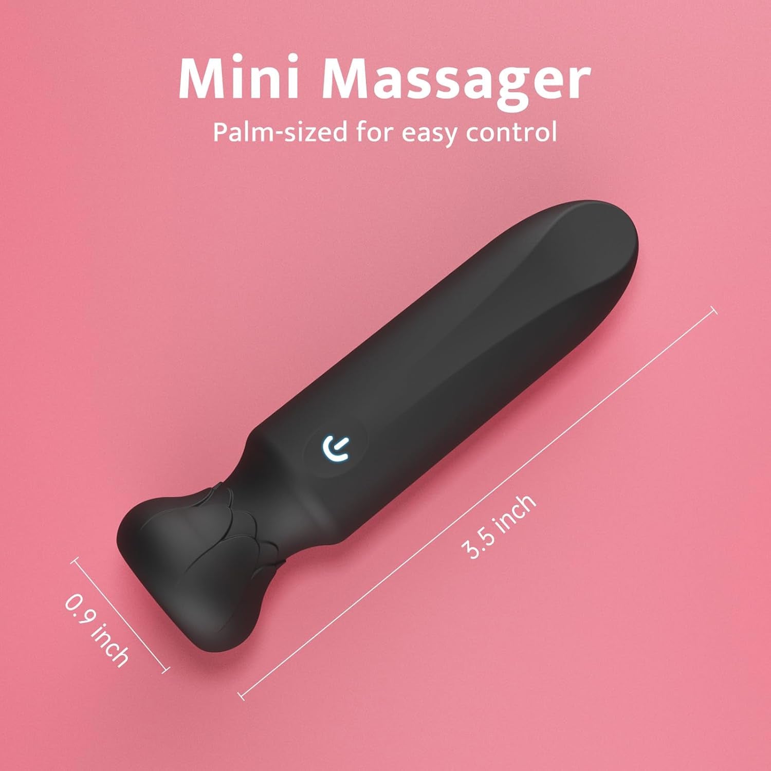 NoirBloom Lipstick Bullet Vibrator 10 Modes 
