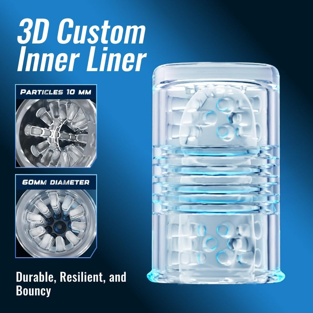 CommandDrive AI App Male Stroker with Suction Base