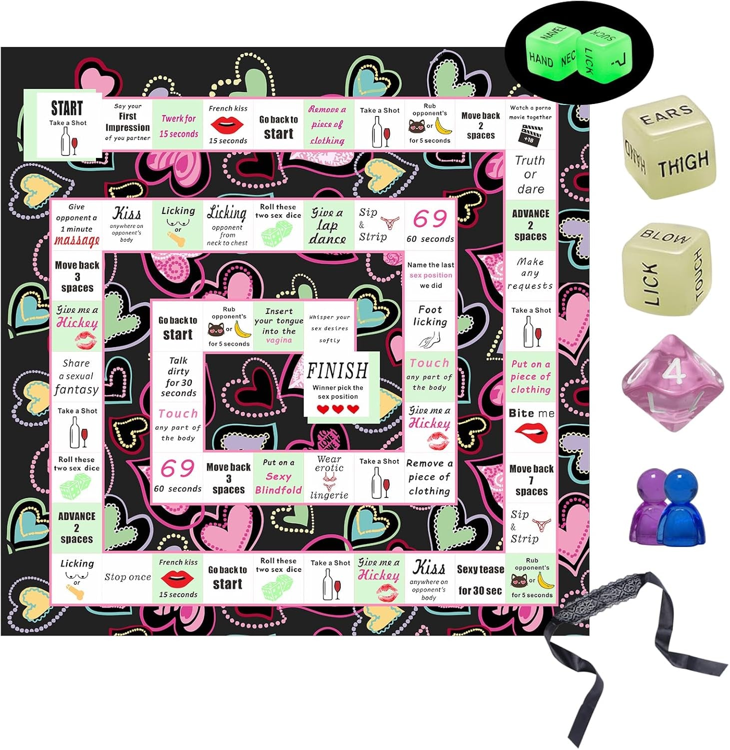 Couples Intimate Date Night Board Game