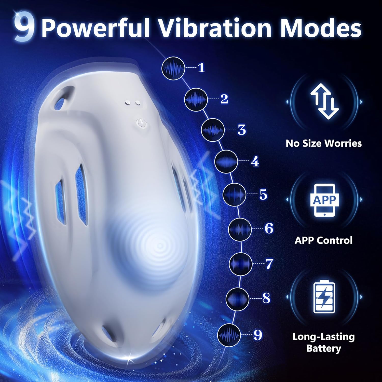 AxisLink Wearable Male Vibrator Trainer with AI Sync