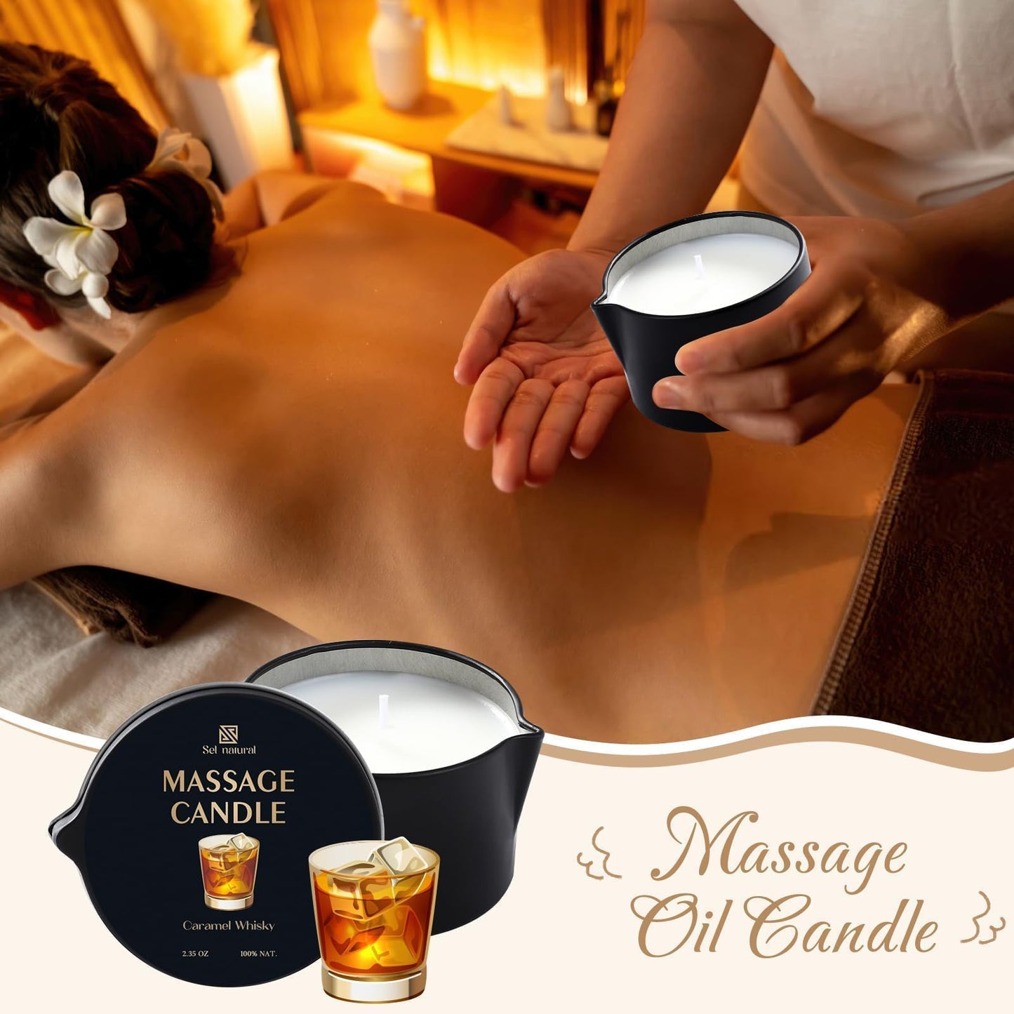3 - Pack Sensual Massage Candles - Vixen | Nova Network