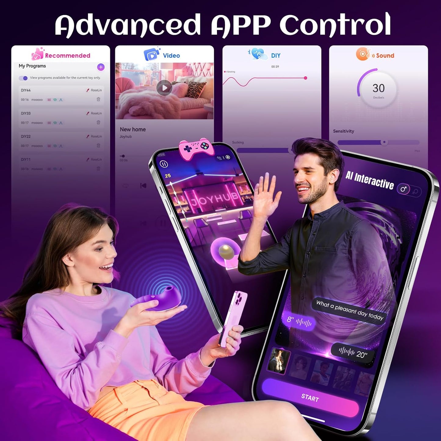 PlumTease Clit & Nipple Suction Vibrator
