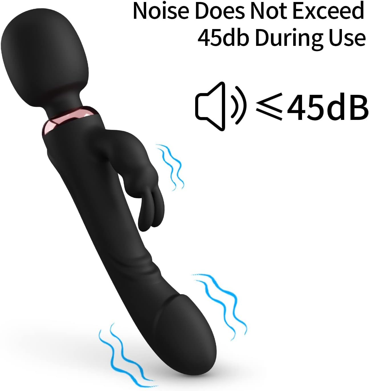 MidnightTriad Triple Stimulation Rabbit Wand
