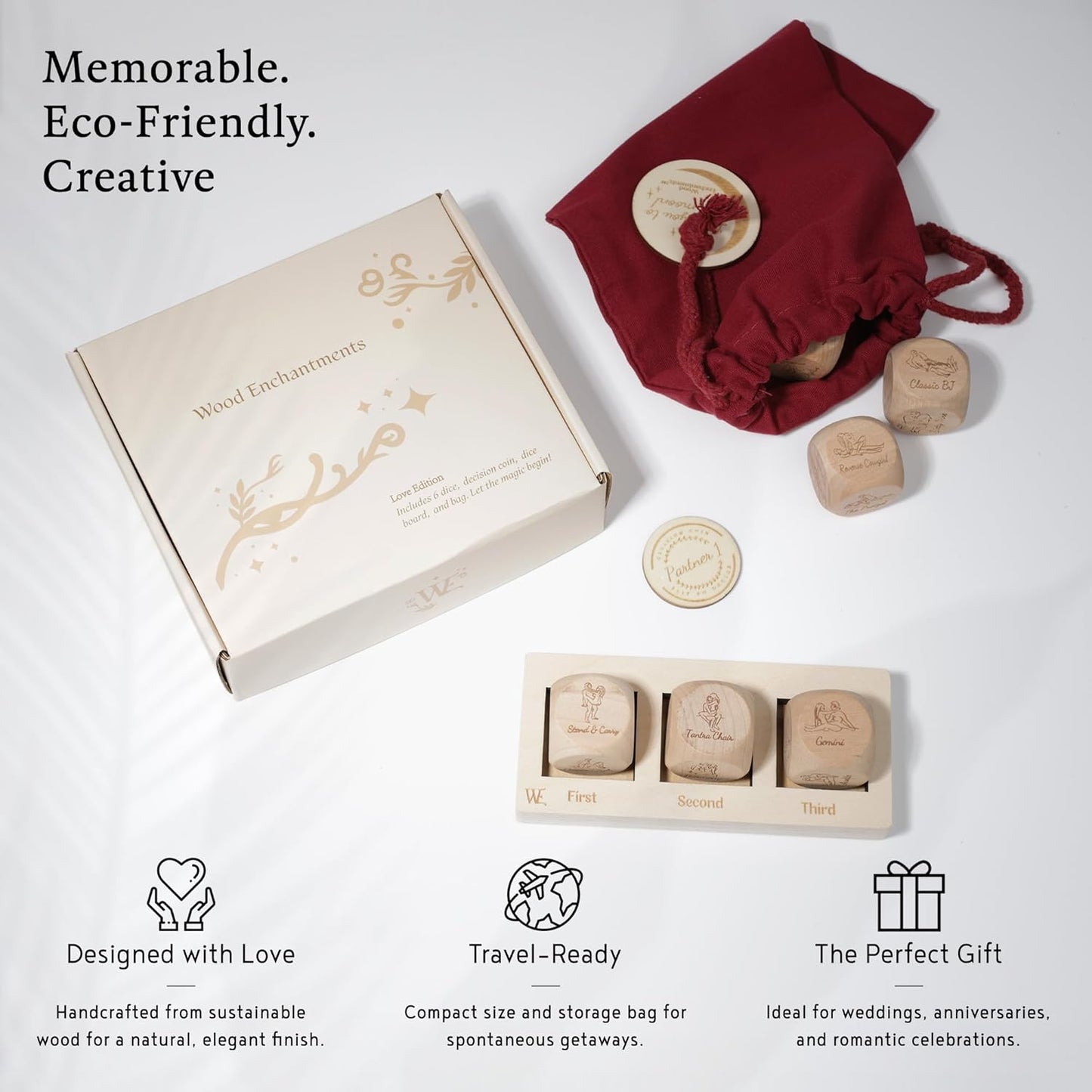 DesireRoll Couples Sex Dice Game Gift Set