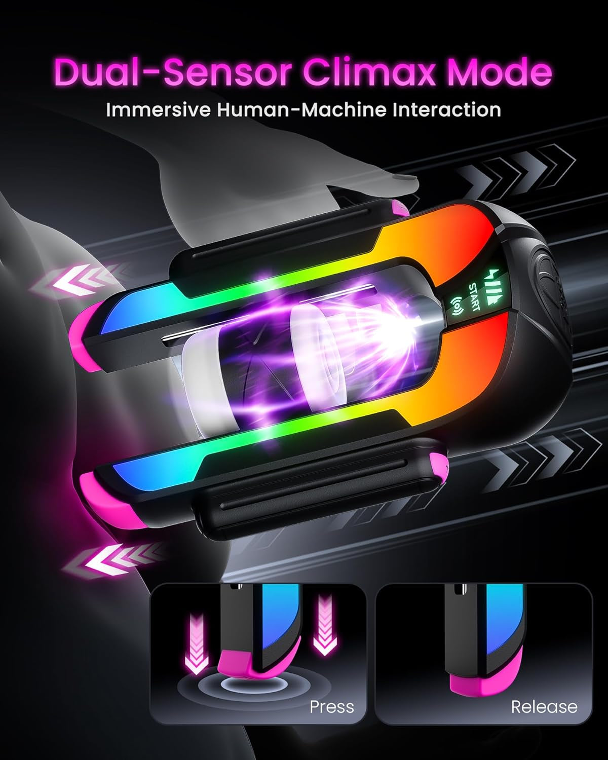 LumaDrive App-Control Male Masturbator Trainer
