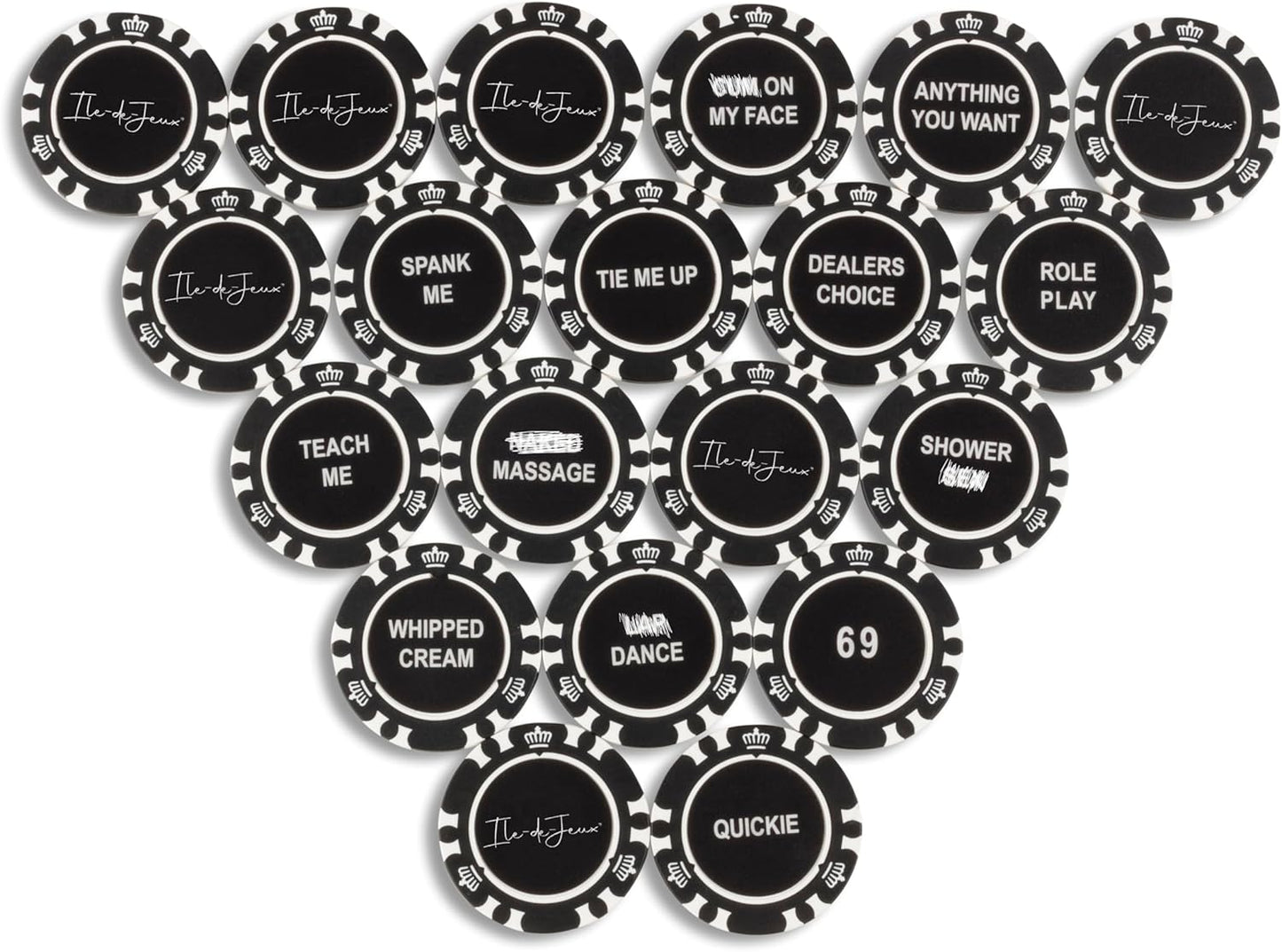 Naughty Couples Game Tokens