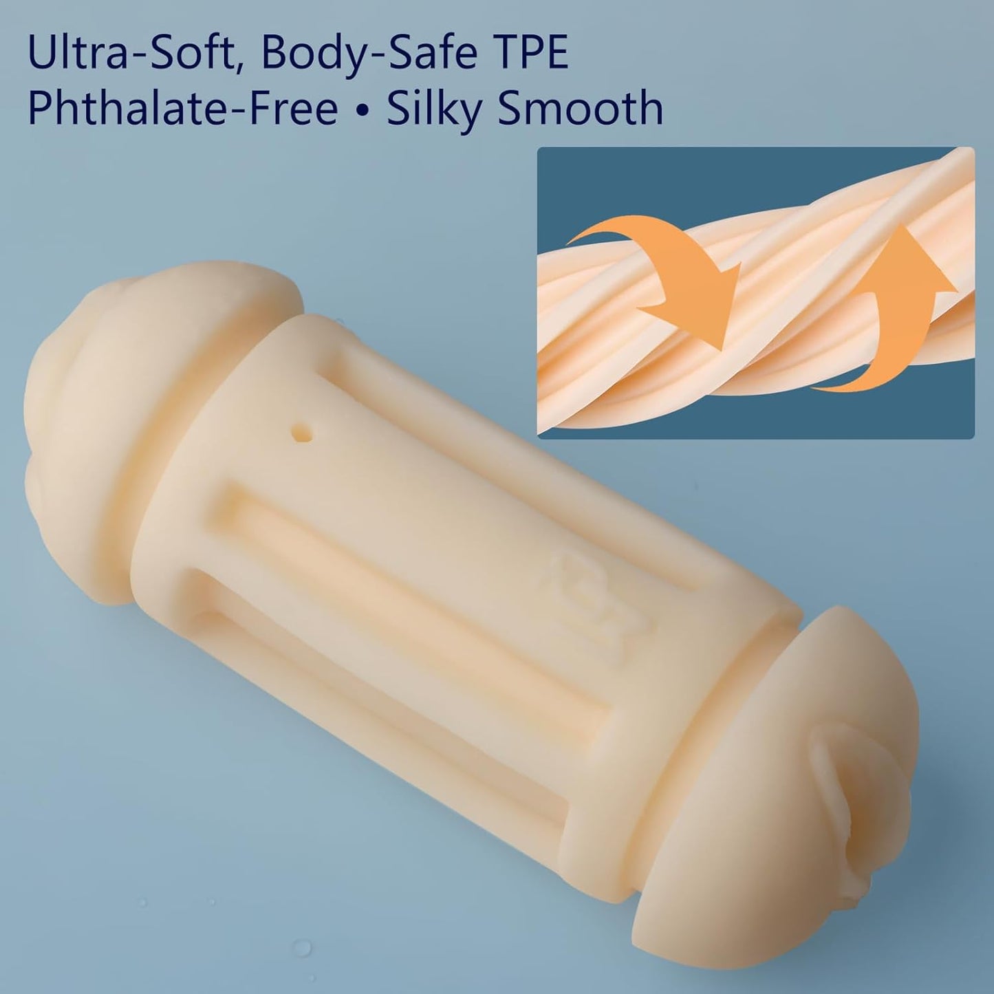 BlueLure 2-in-1 Vagina & Mouth Stroker