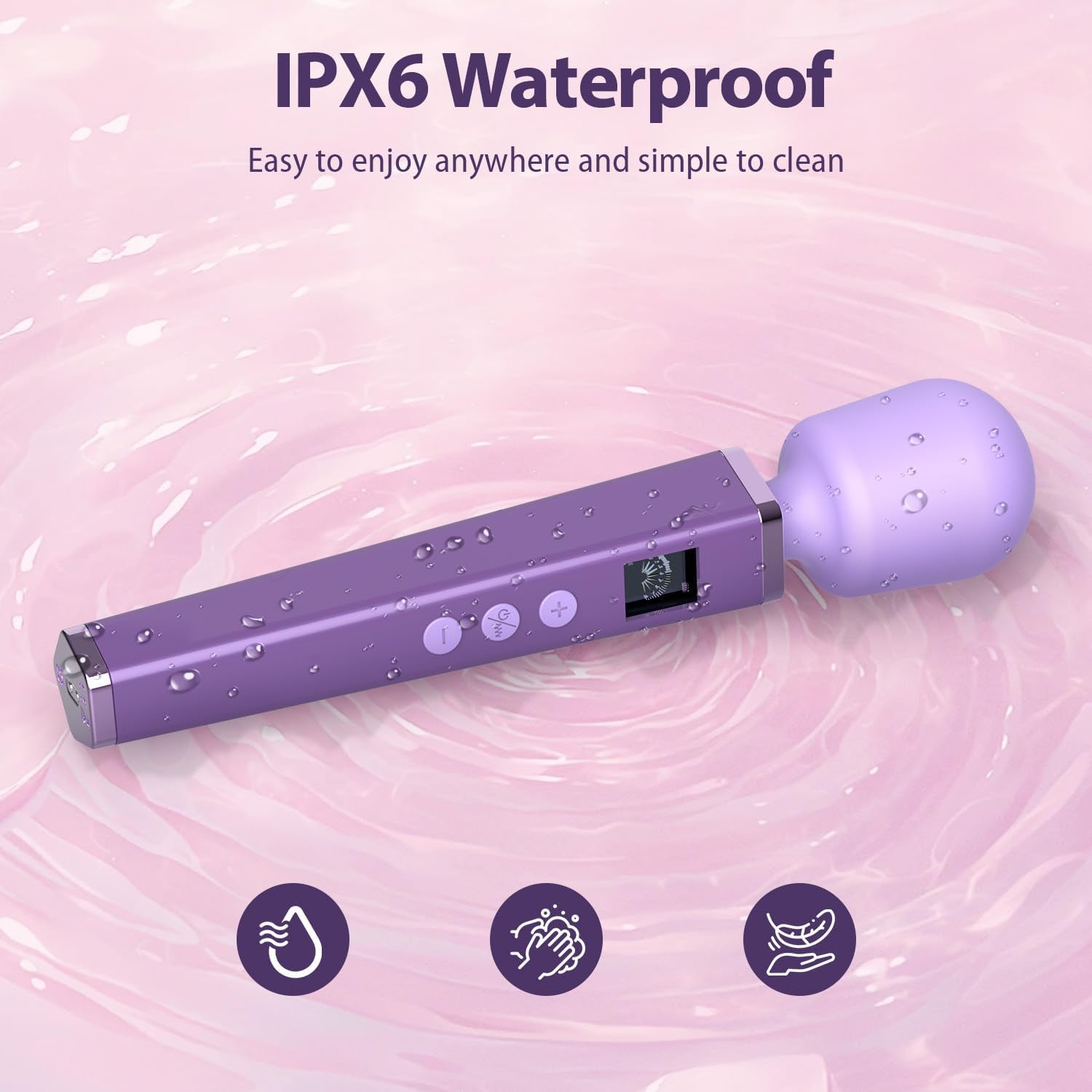 AuraFlex Premium Wand Vibrator Massager