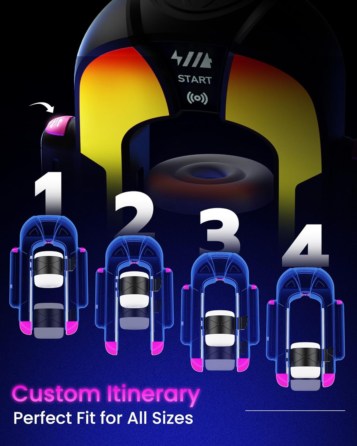 LumaDrive App-Control Male Masturbator Trainer
