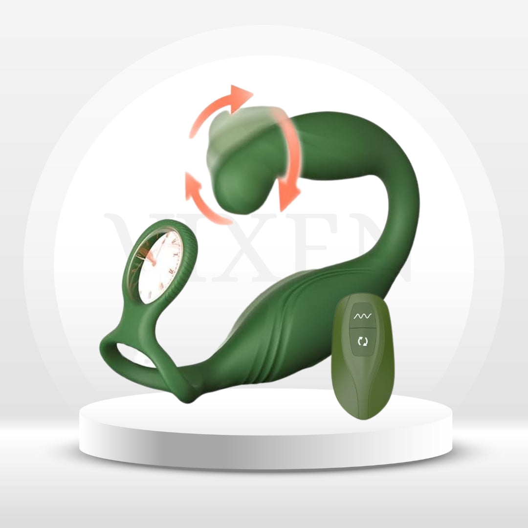 OrbitC Rotating Prostate Massager Cock Ring