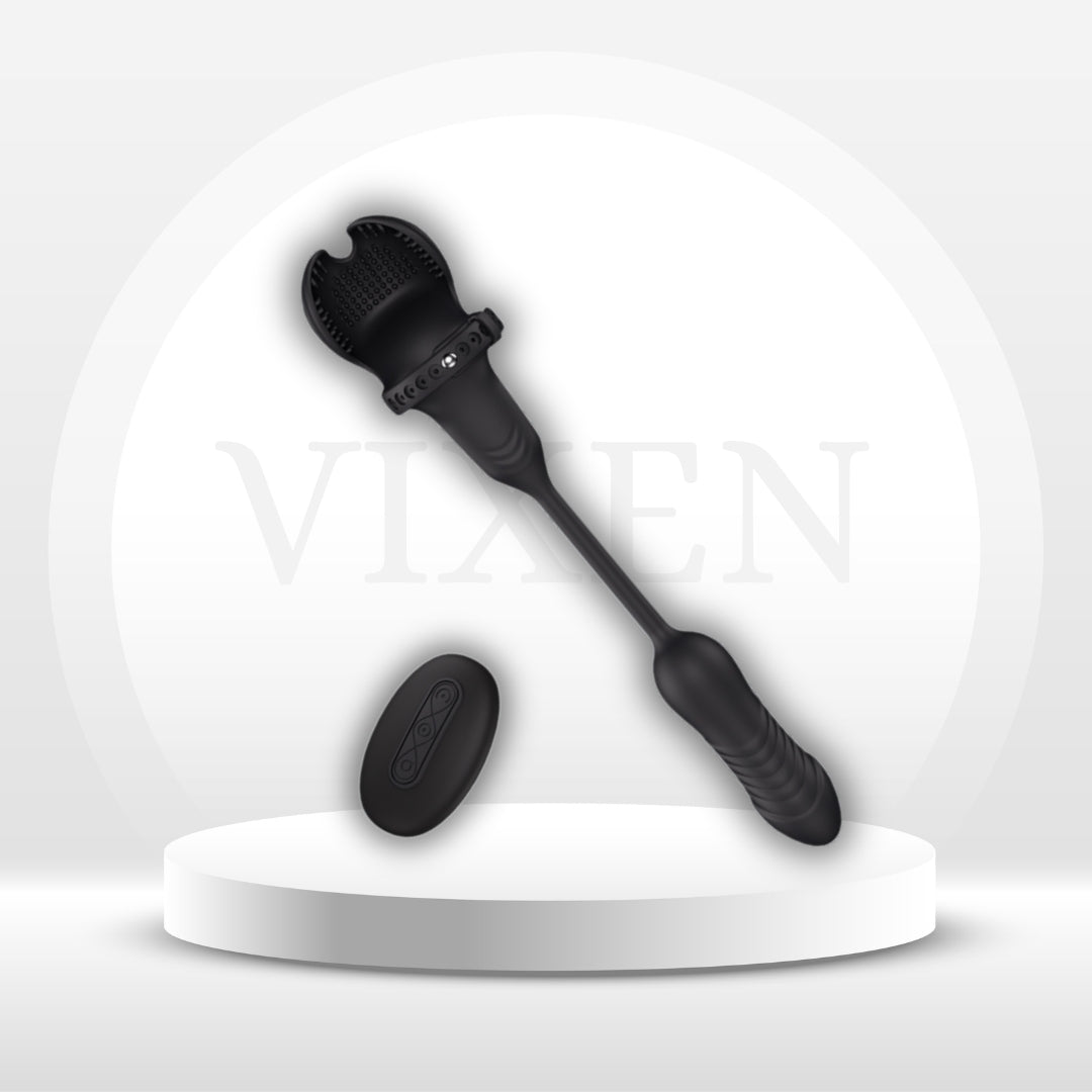 QuietCommand Thrusting Prostate Massager Cock Ring
