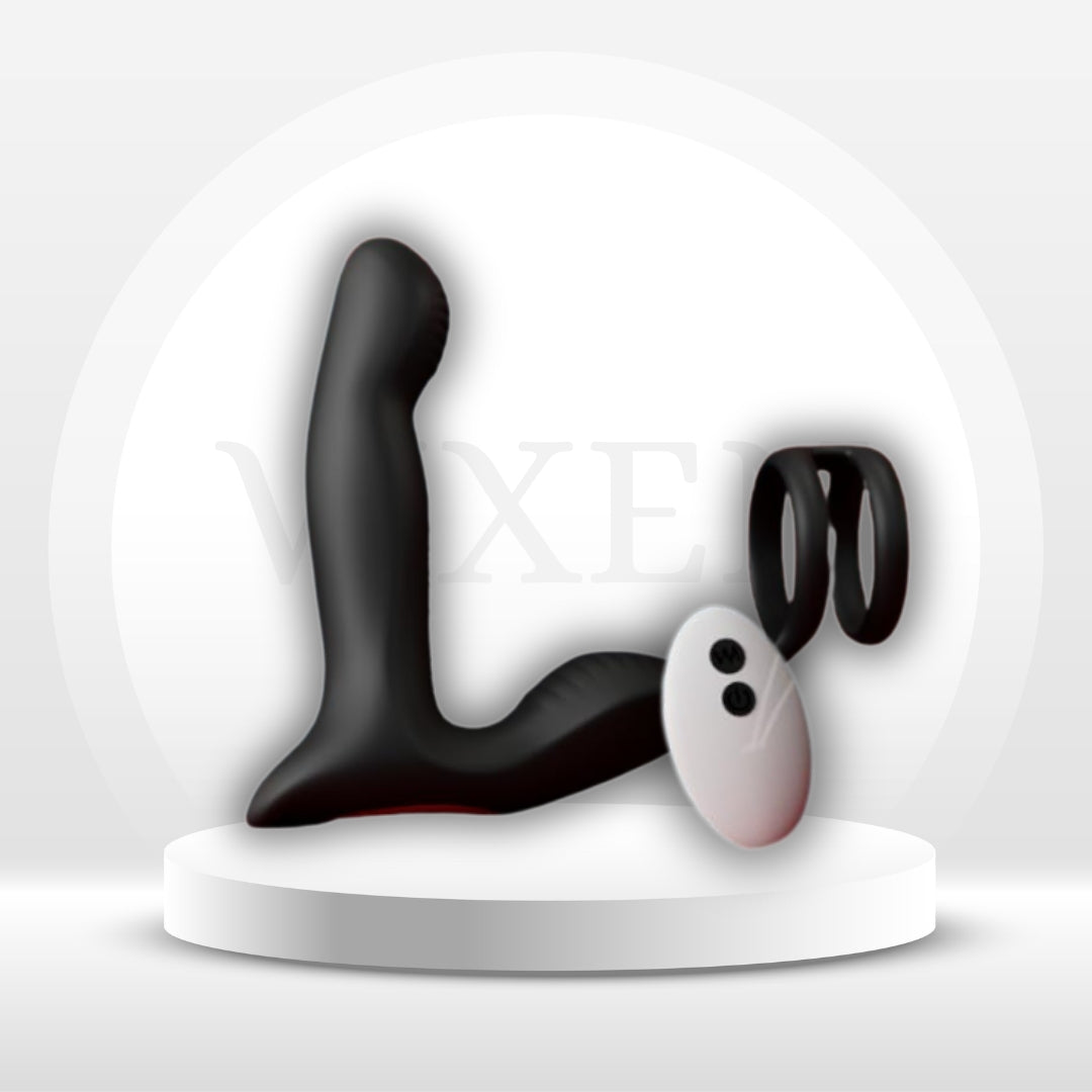 SixthSense Thrusting Prostate Massager Cock Ring 10 Modes