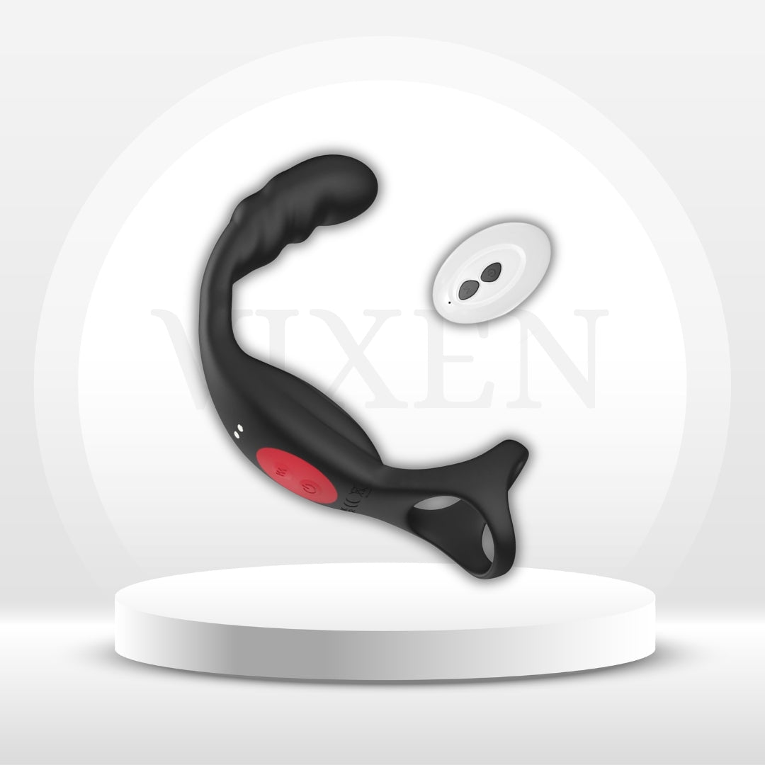 QuattroPulse 4-in-1 Prostate Massager Cock Ring