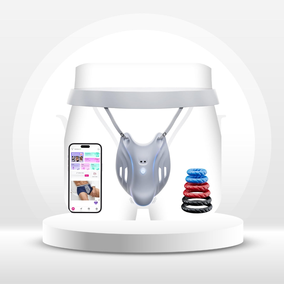 AxisLink Wearable Male Vibrator Trainer with AI Sync