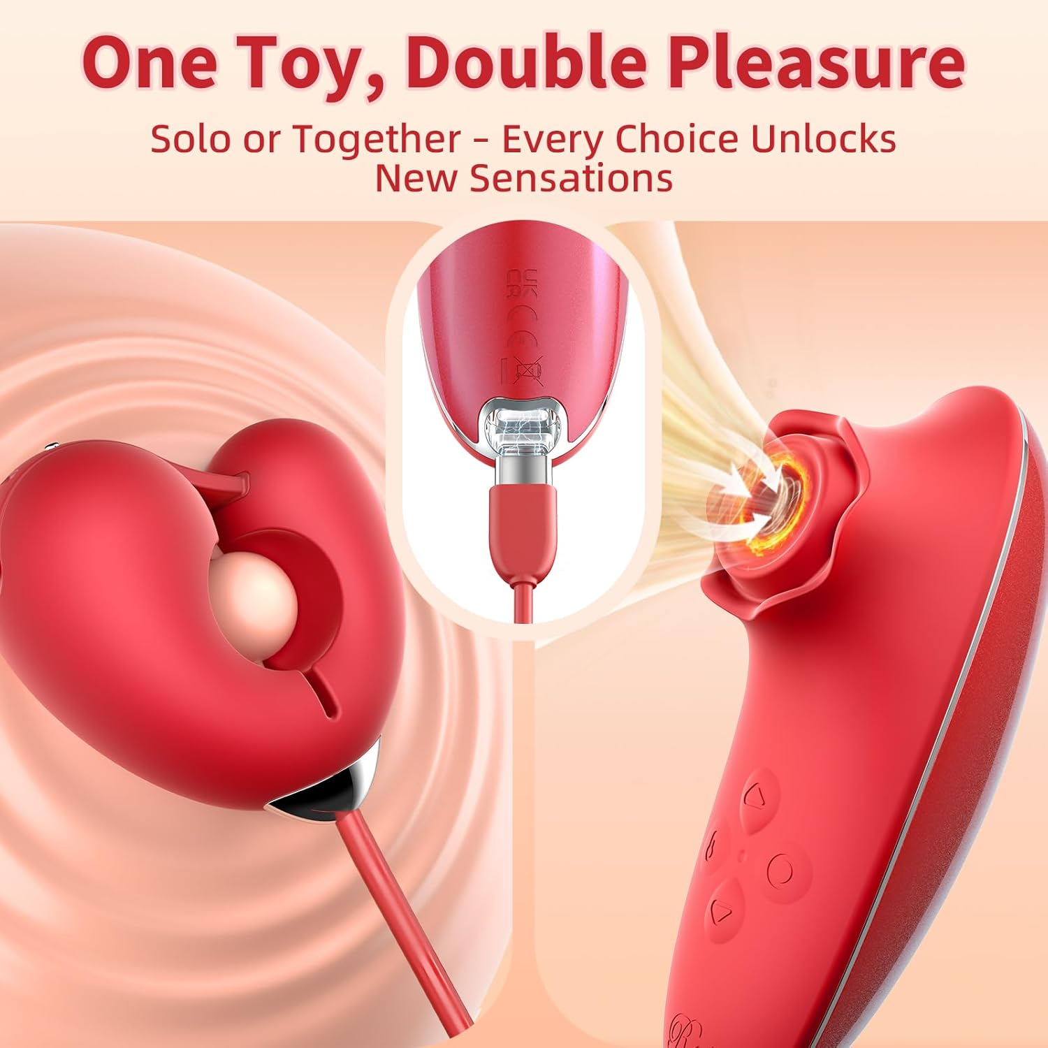 RoseClamp Heated Rose Sucker with Nipple Clamps Kit