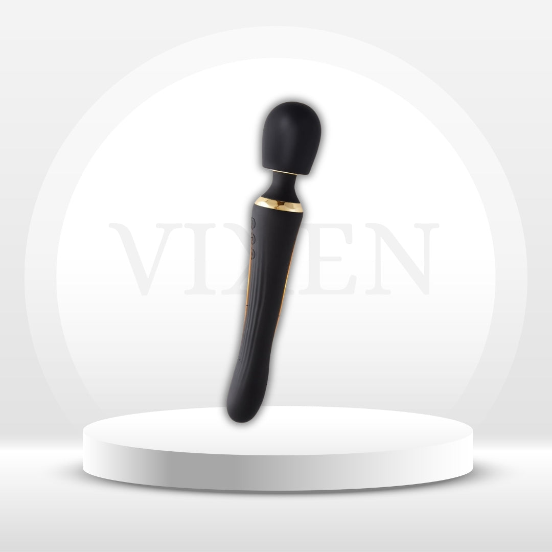 DuoThrust App Control Thrusting Wand Dildo Vibrator