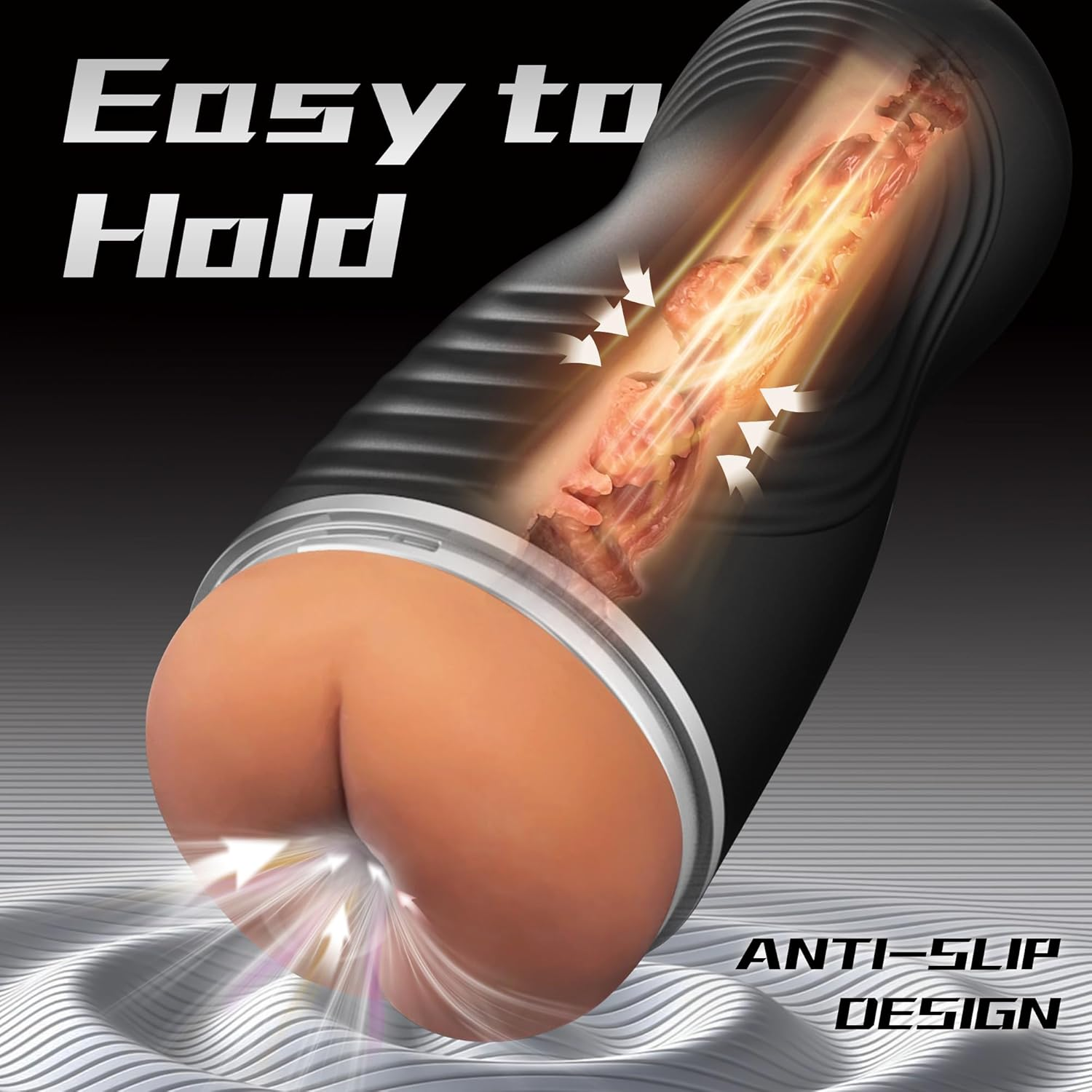 DeepCave Realistic Anal Male Masturbator Cup Fleshlight