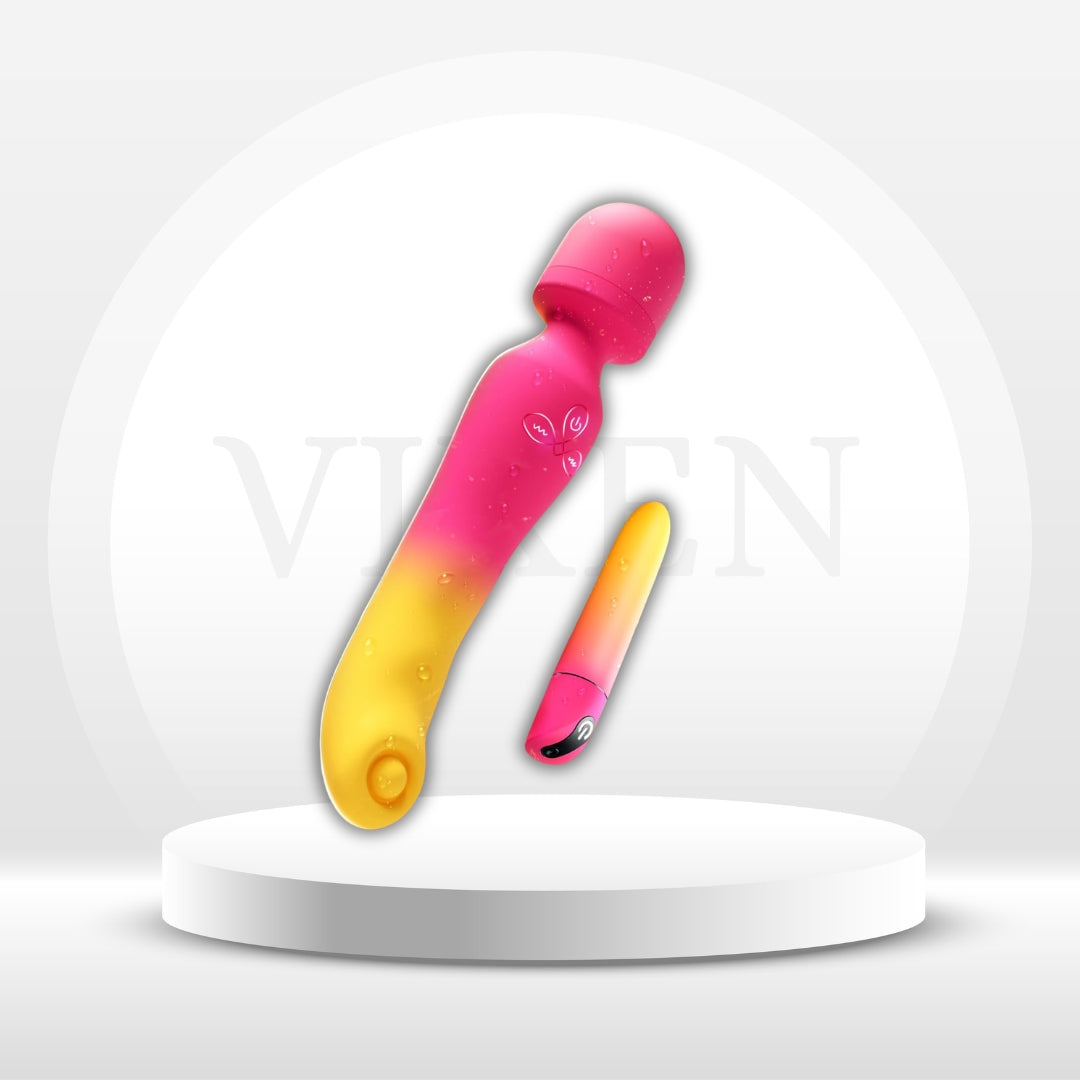 TapLuxe G-Spot Wand & Bullet Vibrator Set
