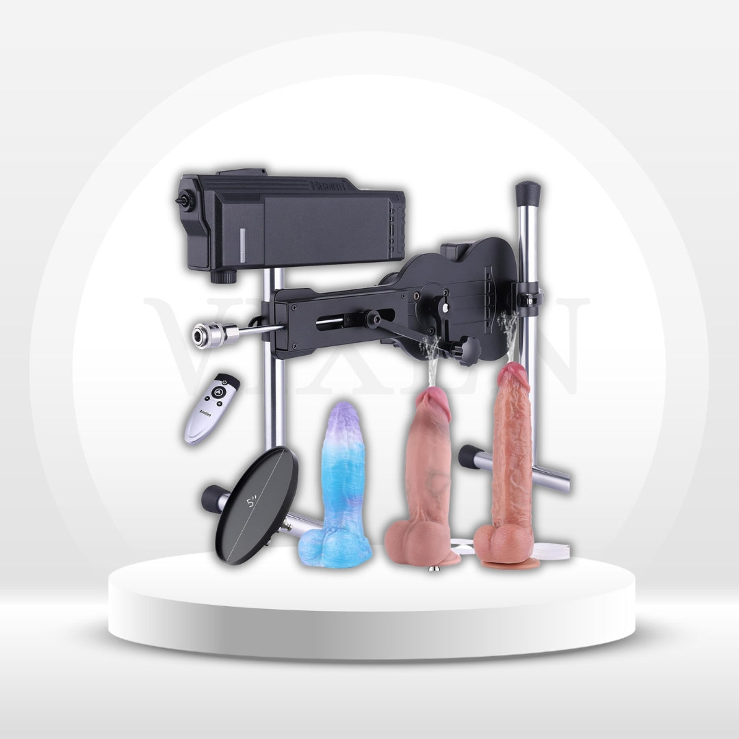 RhythmDrive Sex Machine with Remote & App Control | 8 Modes 60W