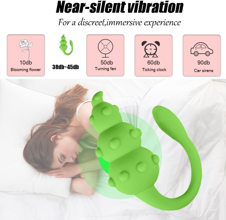 EmeraldPulse Beaded Anal Plug Vibrator