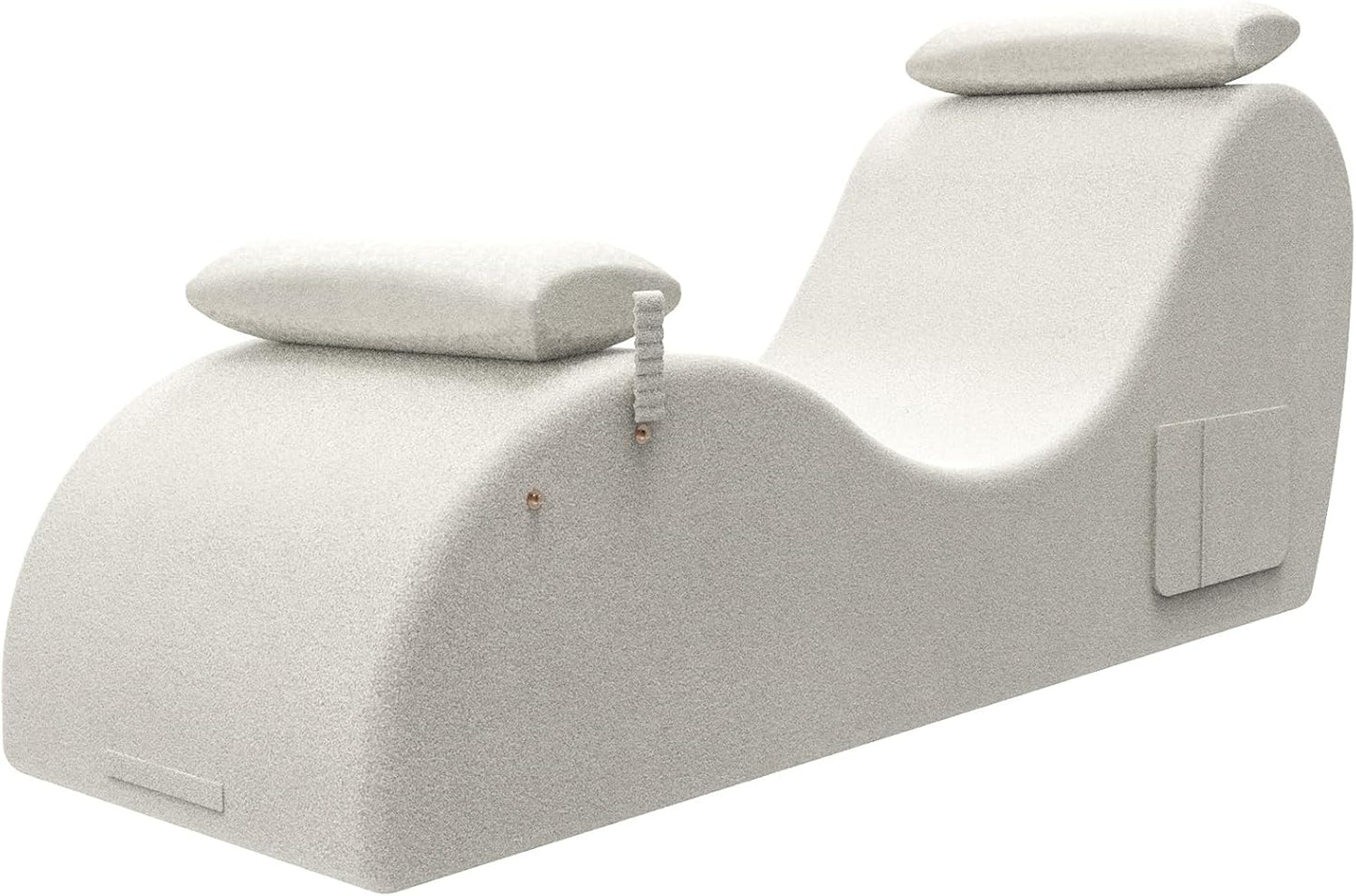 IvoryArc Light Beige Sex Chaise Lounge Chair