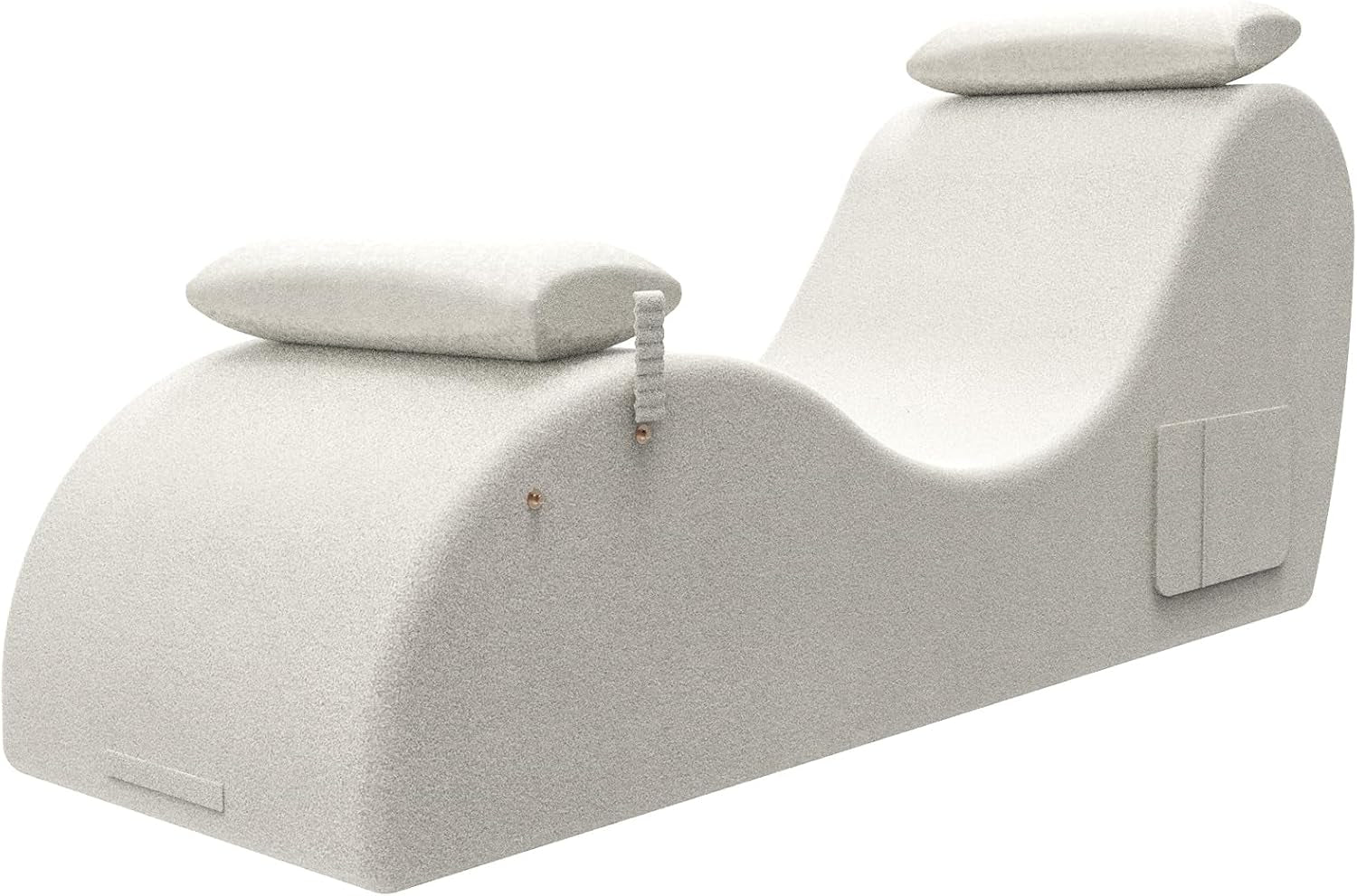 IvoryArc Light Beige Sex Chaise Lounge Chair