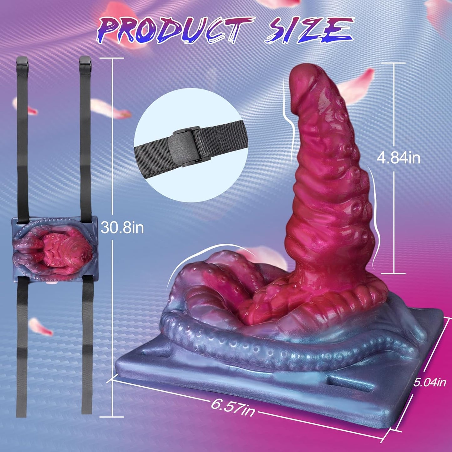 TentacleRide Riding Dildo Vibrator & Grinder