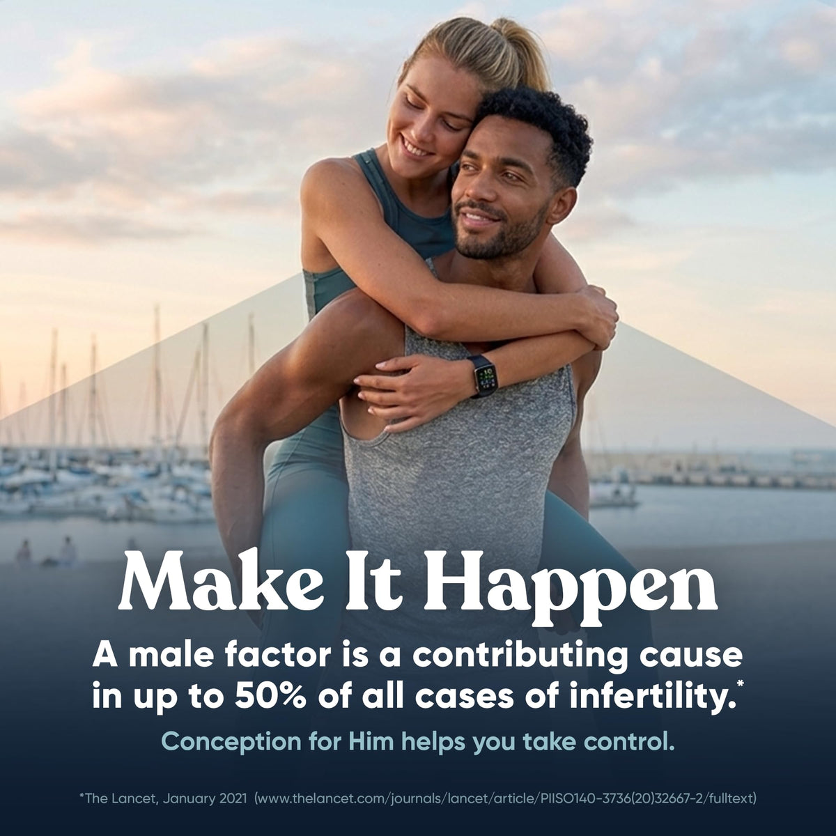Conception for Him Male Fertility Supplement | Eu Natural
