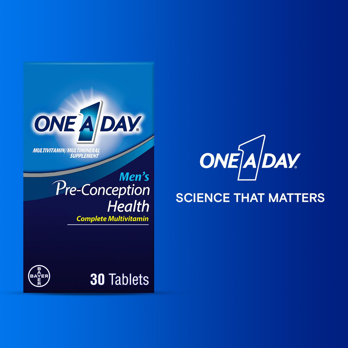 One A Day Men's Pre-Conception Multivitamin, Sperm Health
