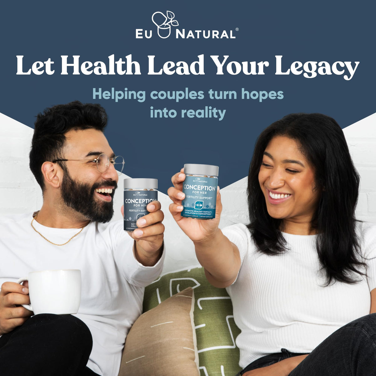 Conception for Him Male Fertility Supplement | Eu Natural