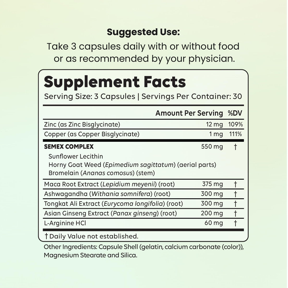 SEMEX Semen Volume Supplement for Men | Newt